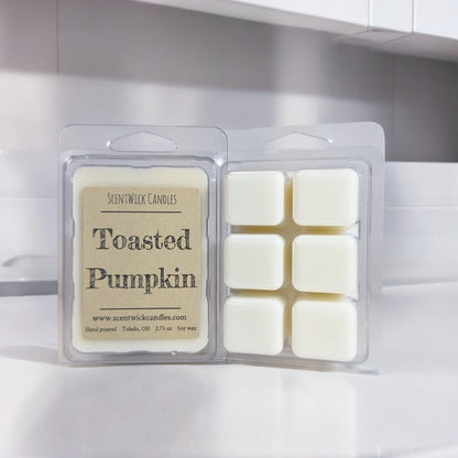 Toasted Pumpkin Wax Melt - ScentWick Candles