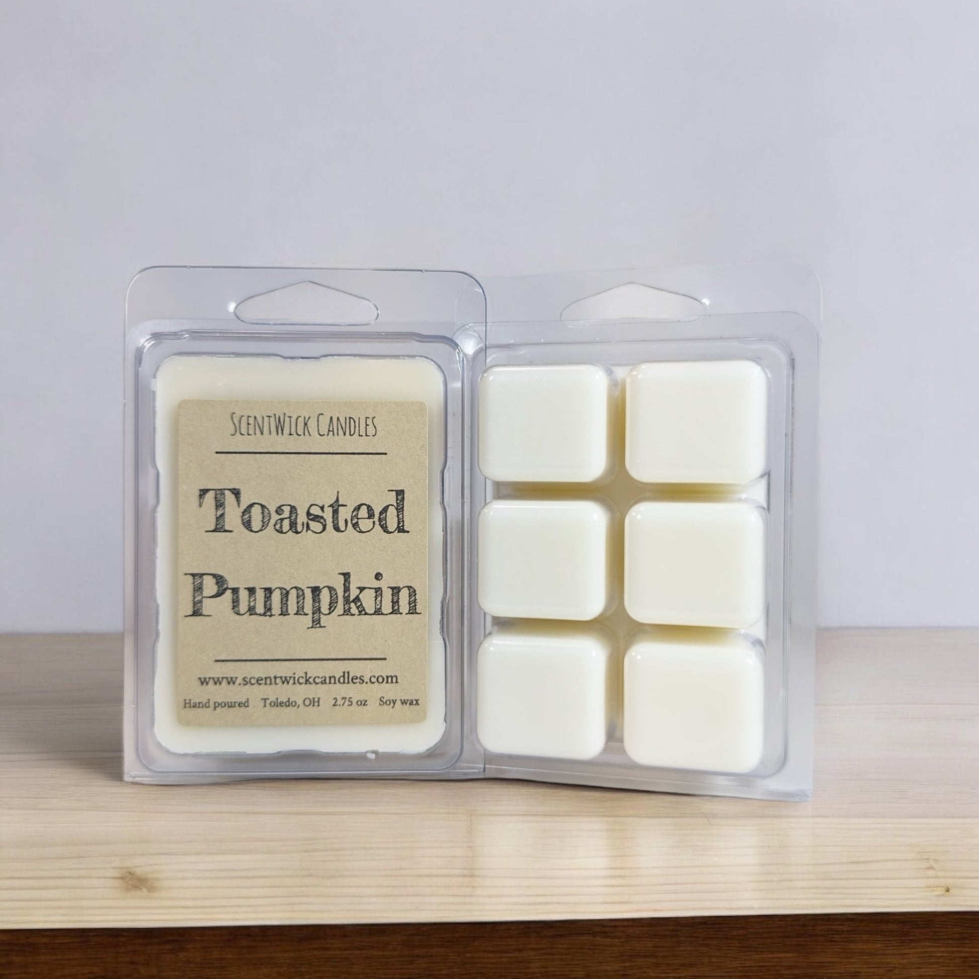 Toasted Pumpkin Wax Melt - ScentWick Candles