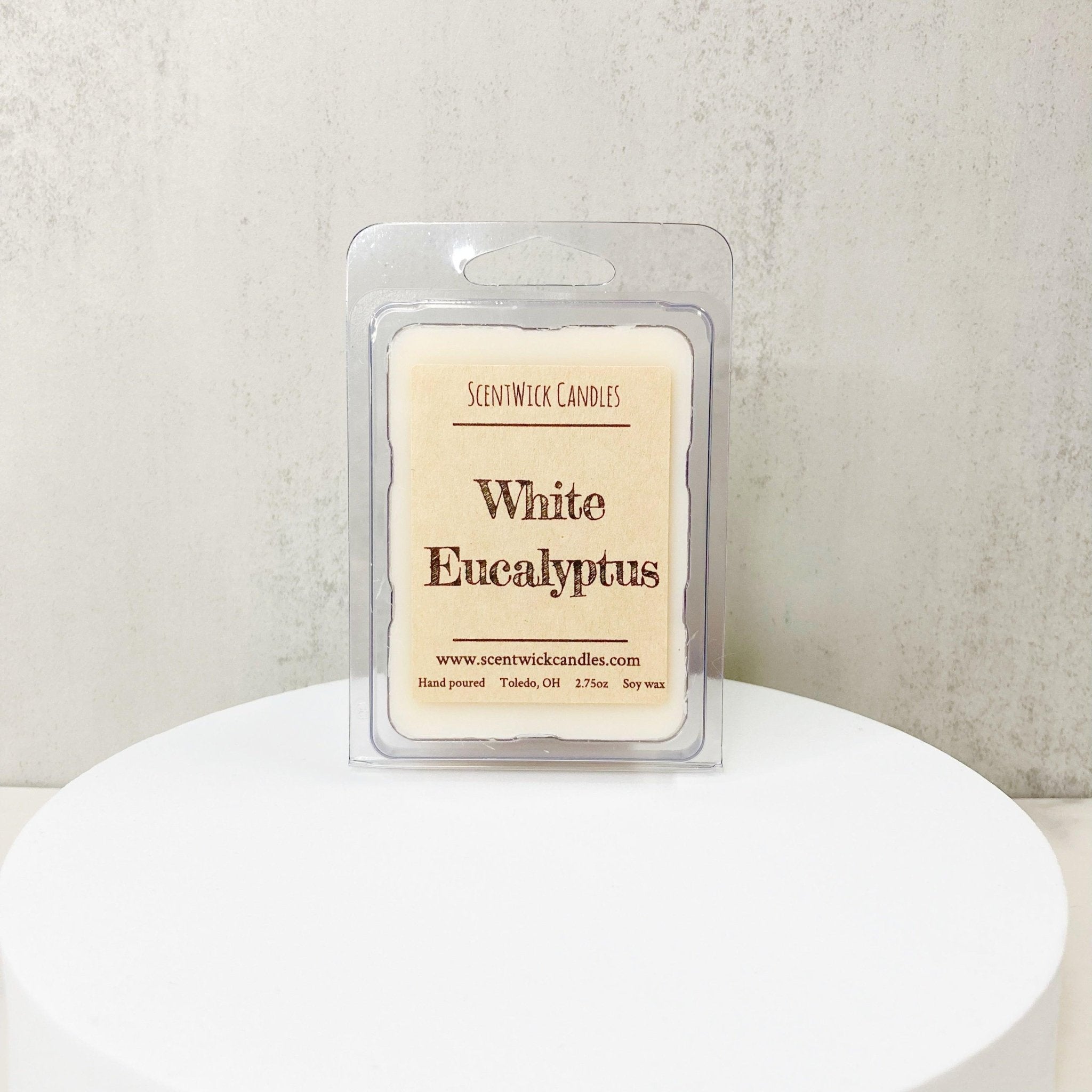 White Eucalyptus Wax Melt - ScentWick Candles