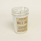 White Sage Lavender Candle - SCENTWICK CANDLES