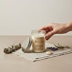 White Sage Lavender Candle - SCENTWICK CANDLES