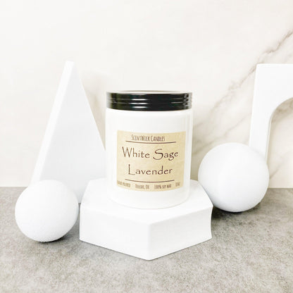 White Sage Lavender | The Farmhouse Collection - ScentWick Candles