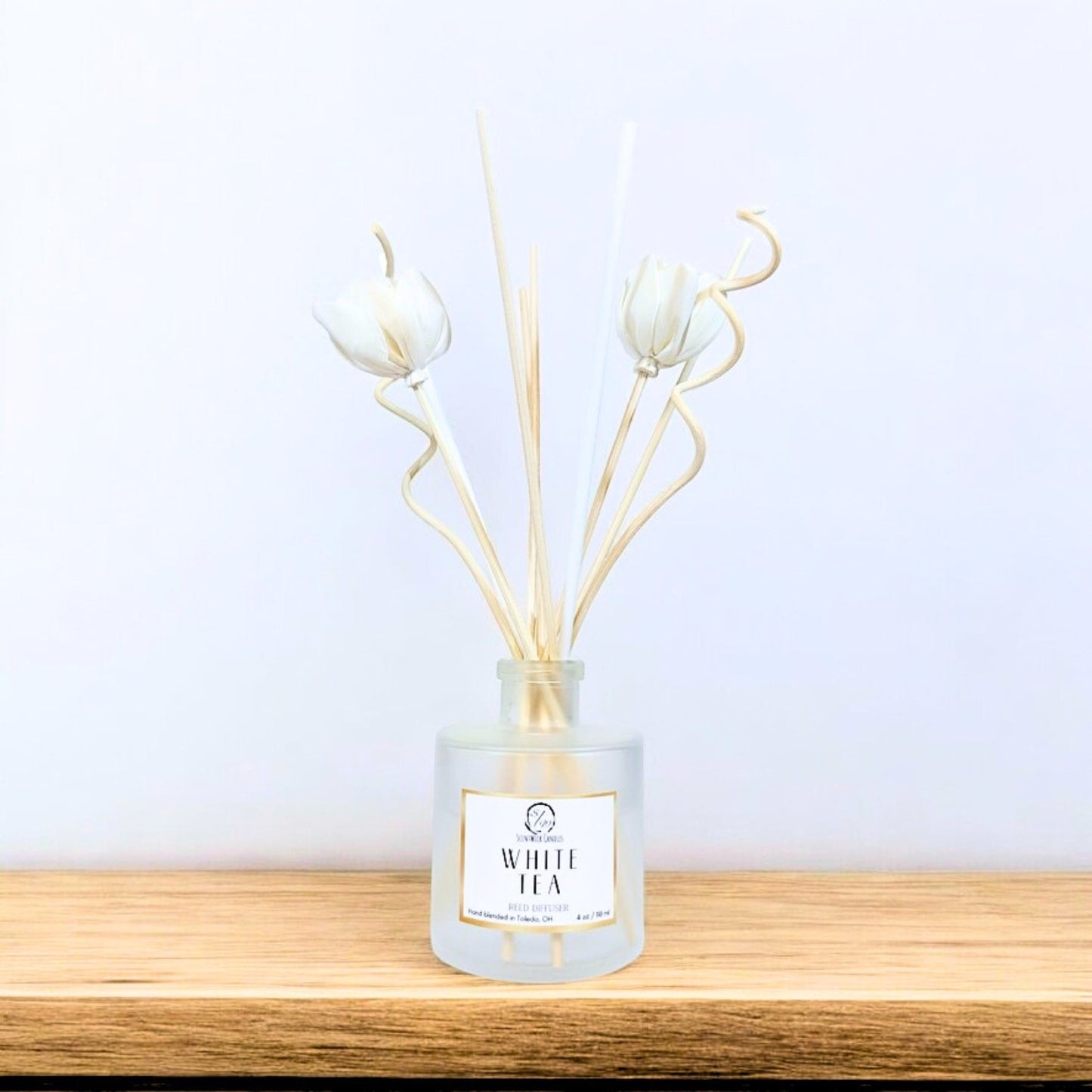 White Tea Reed Diffuser - ScentWick Candles