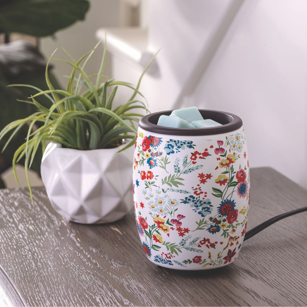 Wildflower Flip Dish Wax Warmer - SCENTWICK CANDLES