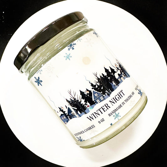 Winter Night Festive Candle | Limited Edition - ScentWick Candles