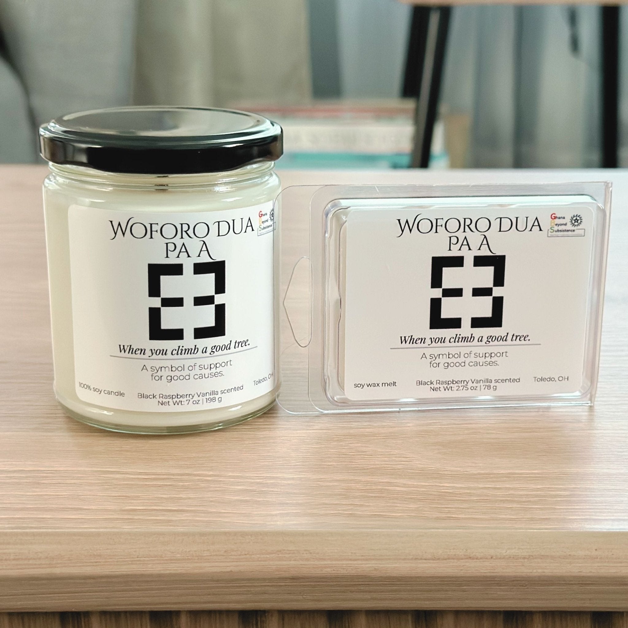 Woforo Dua Pa A (When you climb a good tree) - SCENTWICK CANDLES